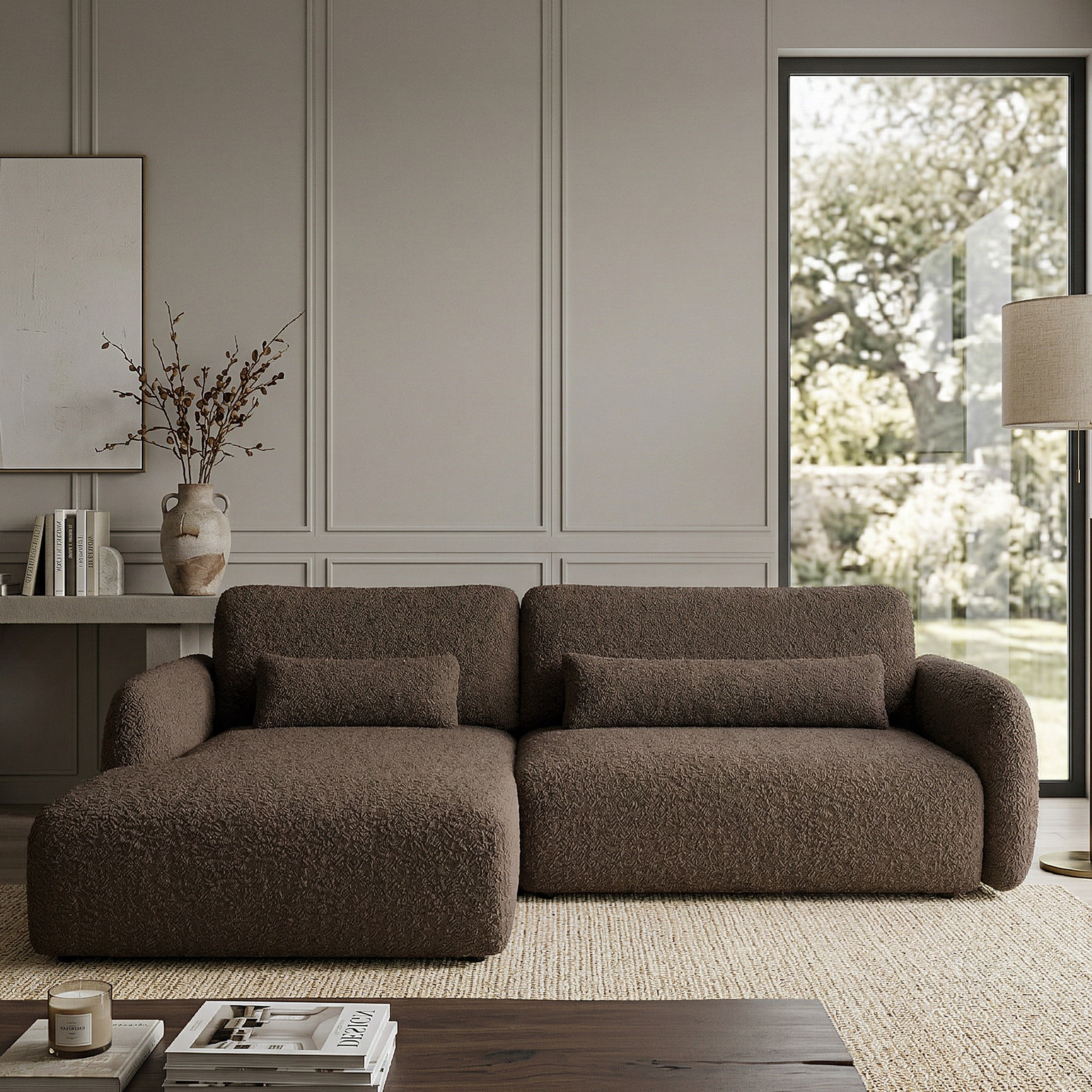 Kampas "Luna" Smėlinis