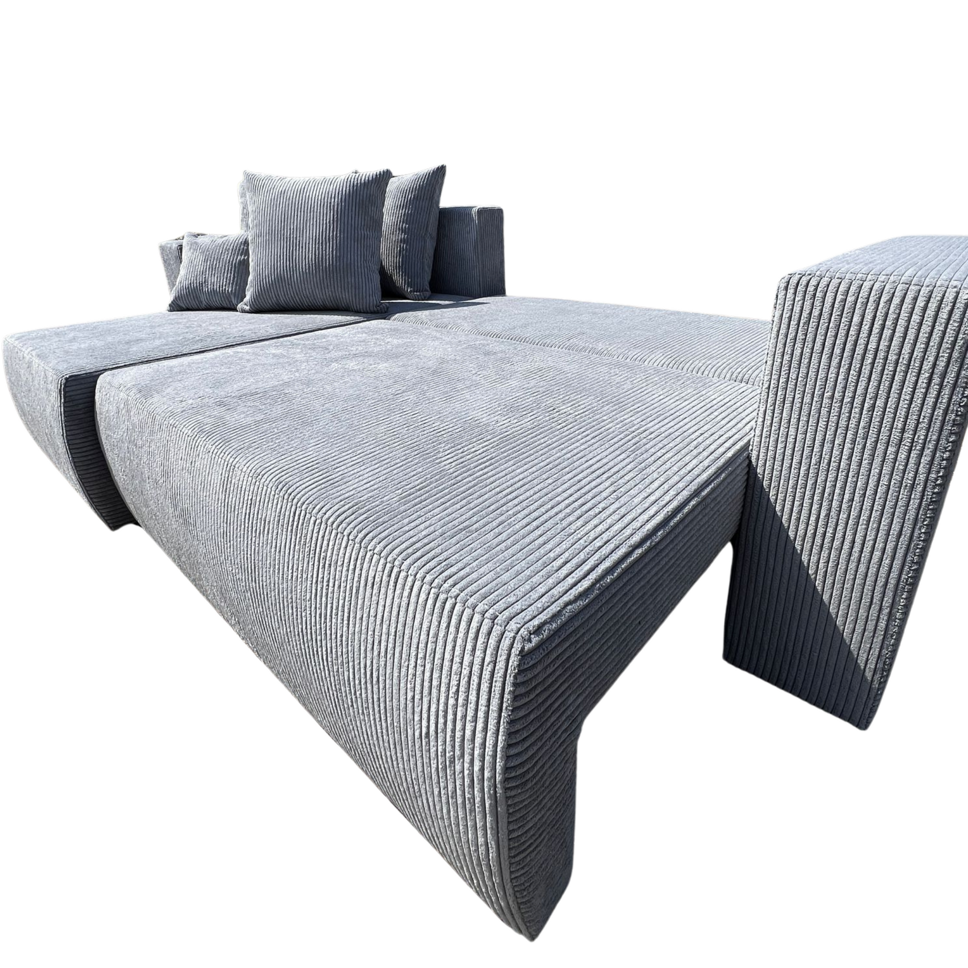 Kampas “Plush” Šviesiai pilkas