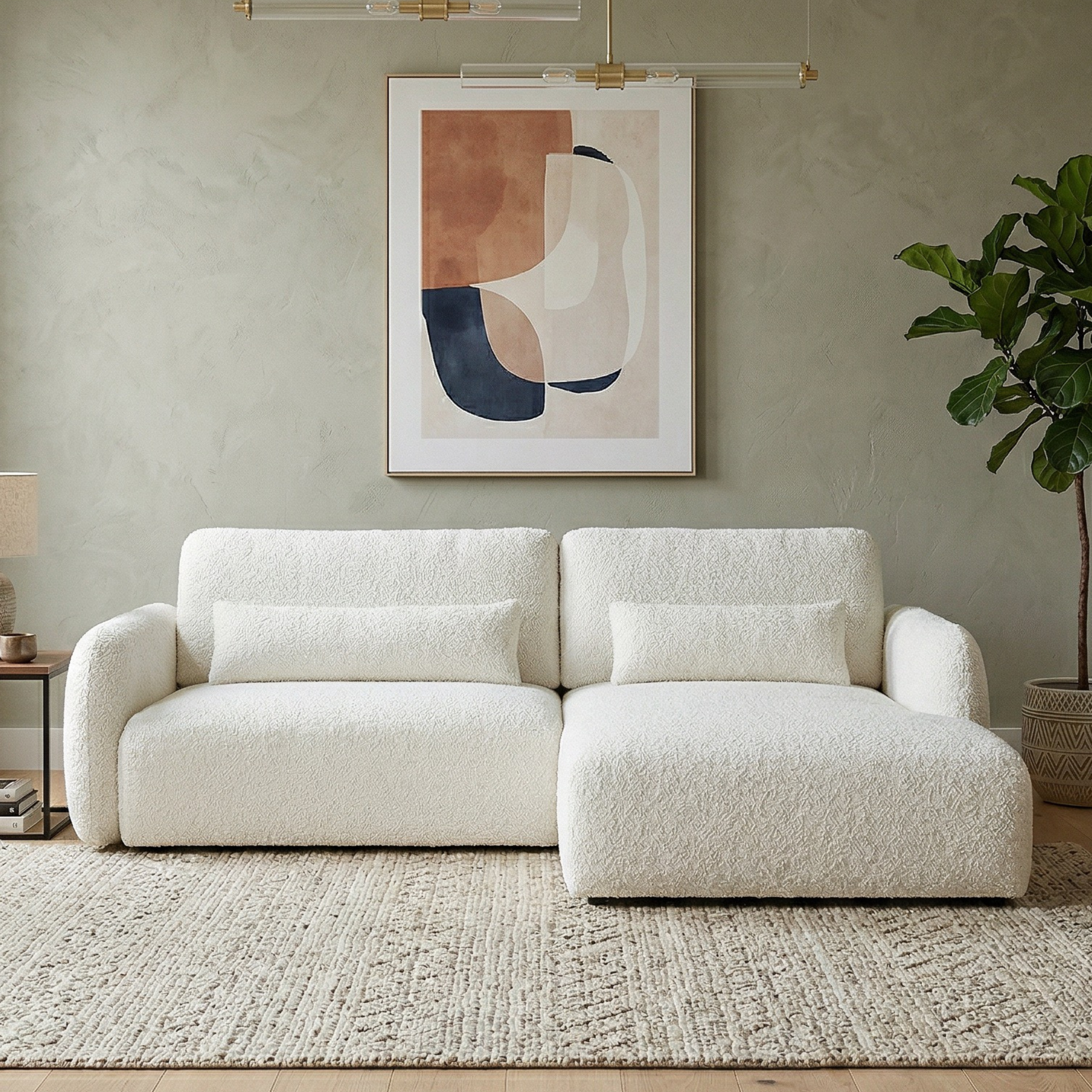 Kampas "Luna" Smėlinis