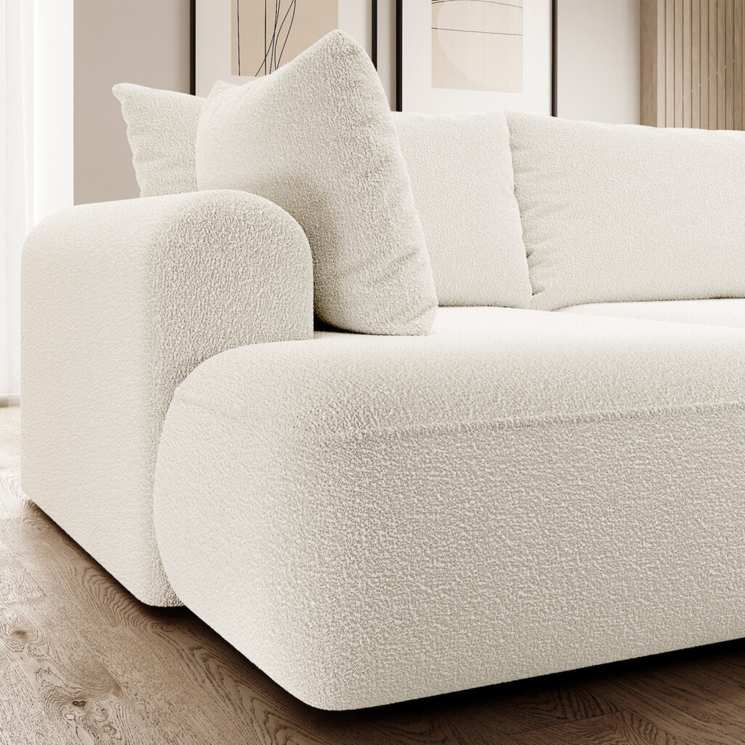 Kampas "Bubble" Kreminis