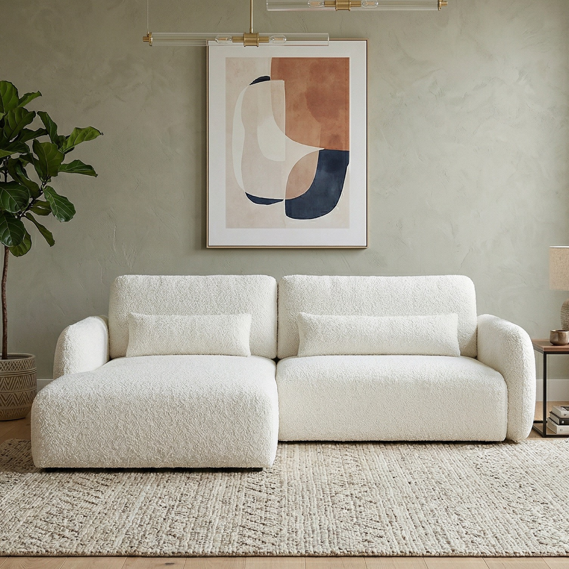 Kampas "Luna" Smėlinis