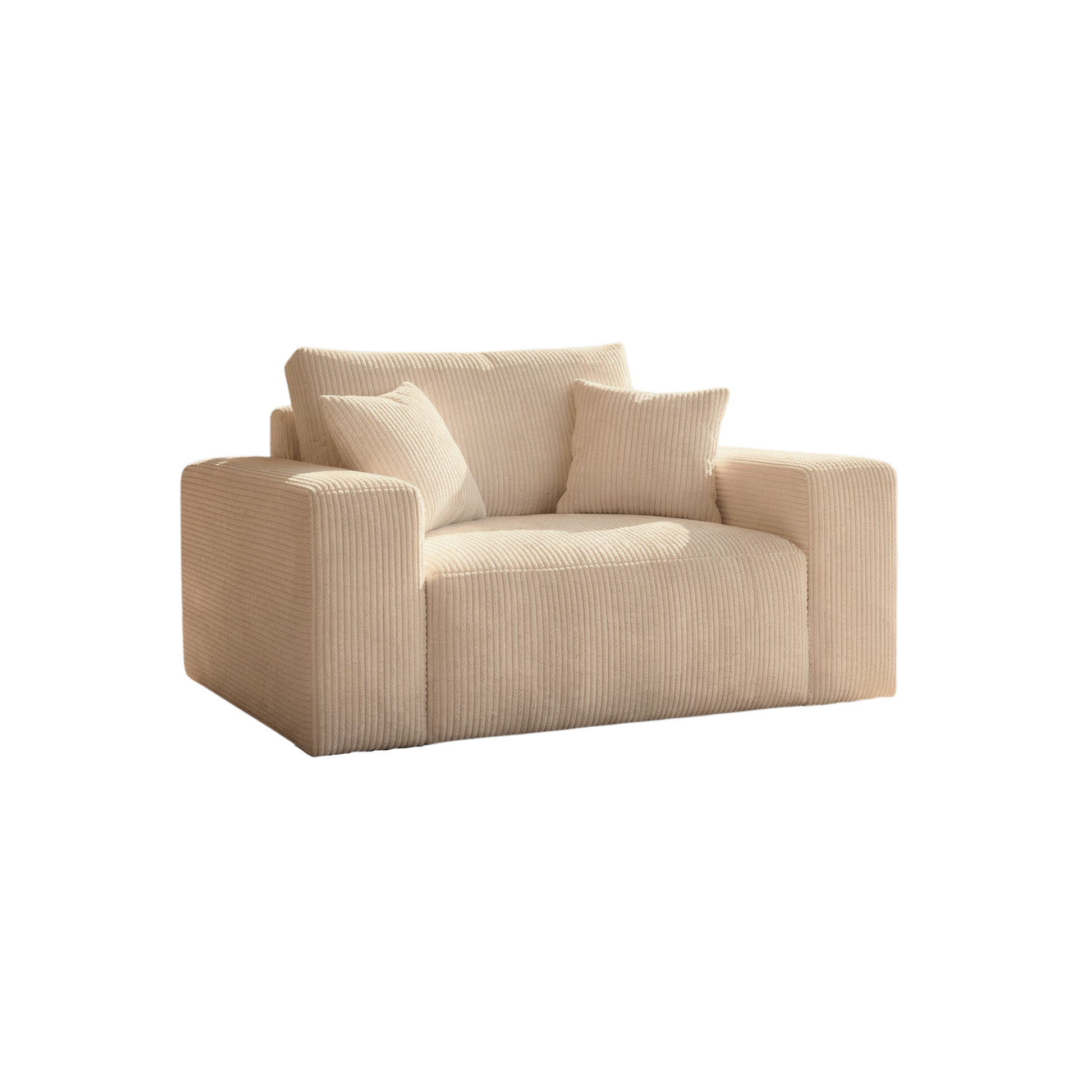 Fotelis "Plush" Beige