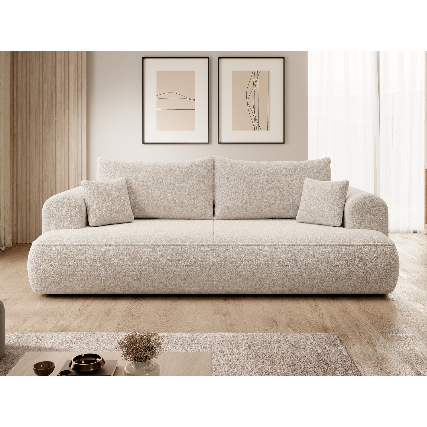 Sofa "Bubble" Smėlinis