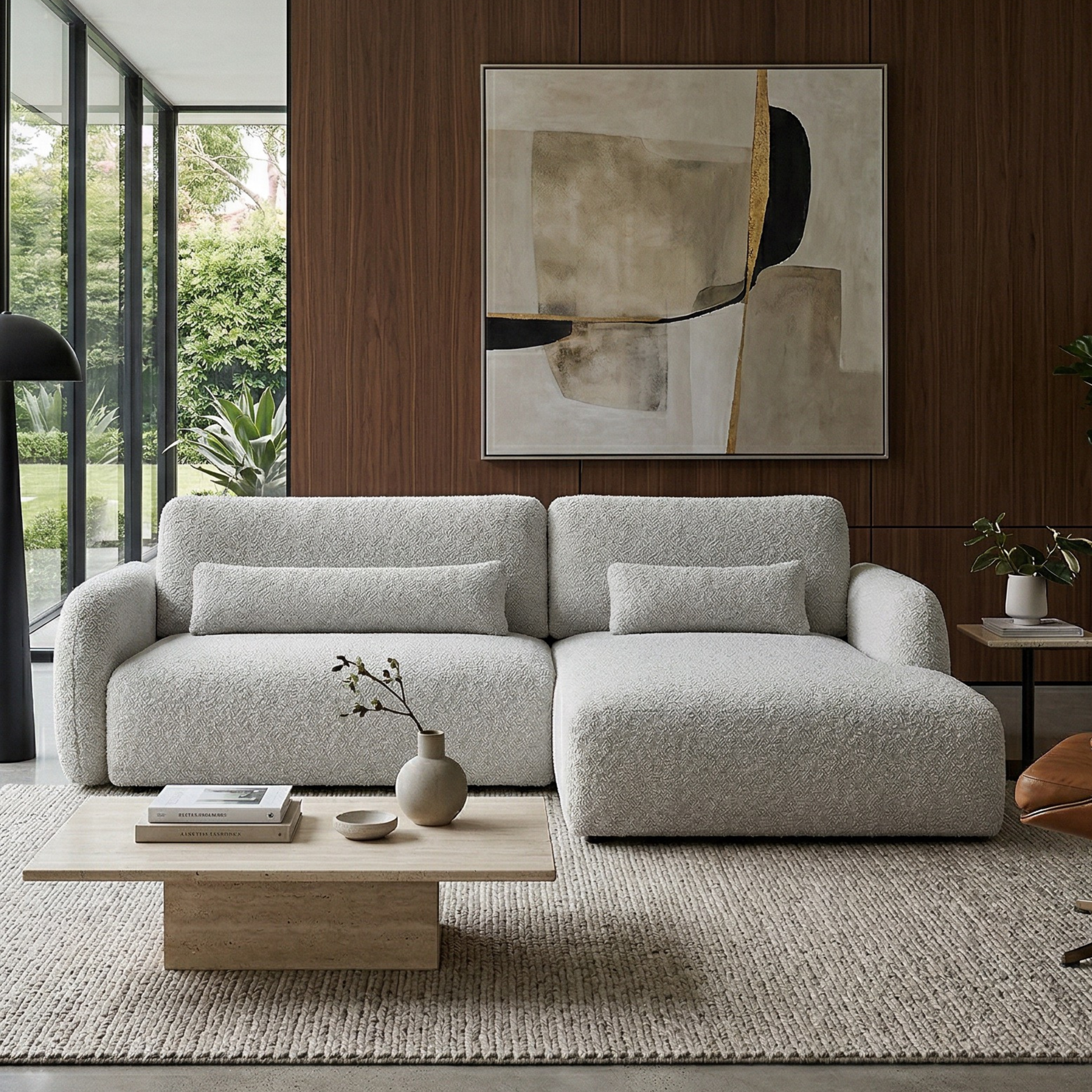 Kampas "Luna" Smėlinis