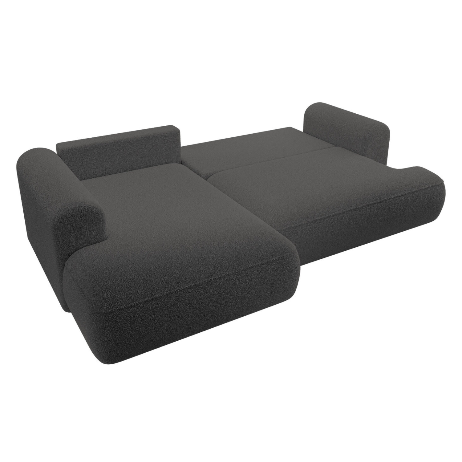 Kampas "Bubble" Tamsiai Pilkas