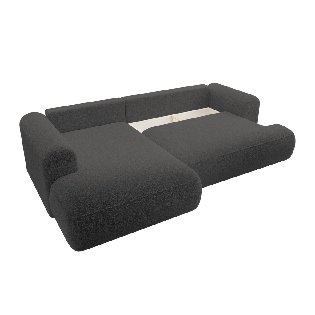 Kampas "Bubble" Tamsiai Pilkas