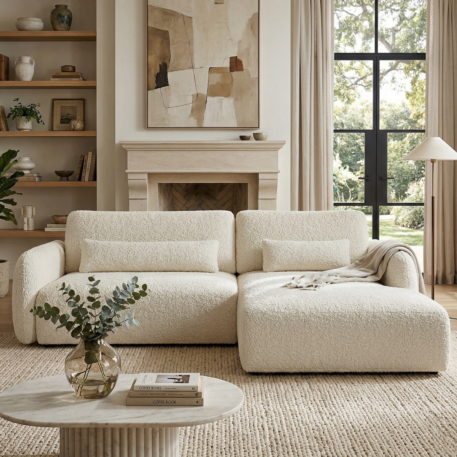 Kampas "Luna" Smėlinis