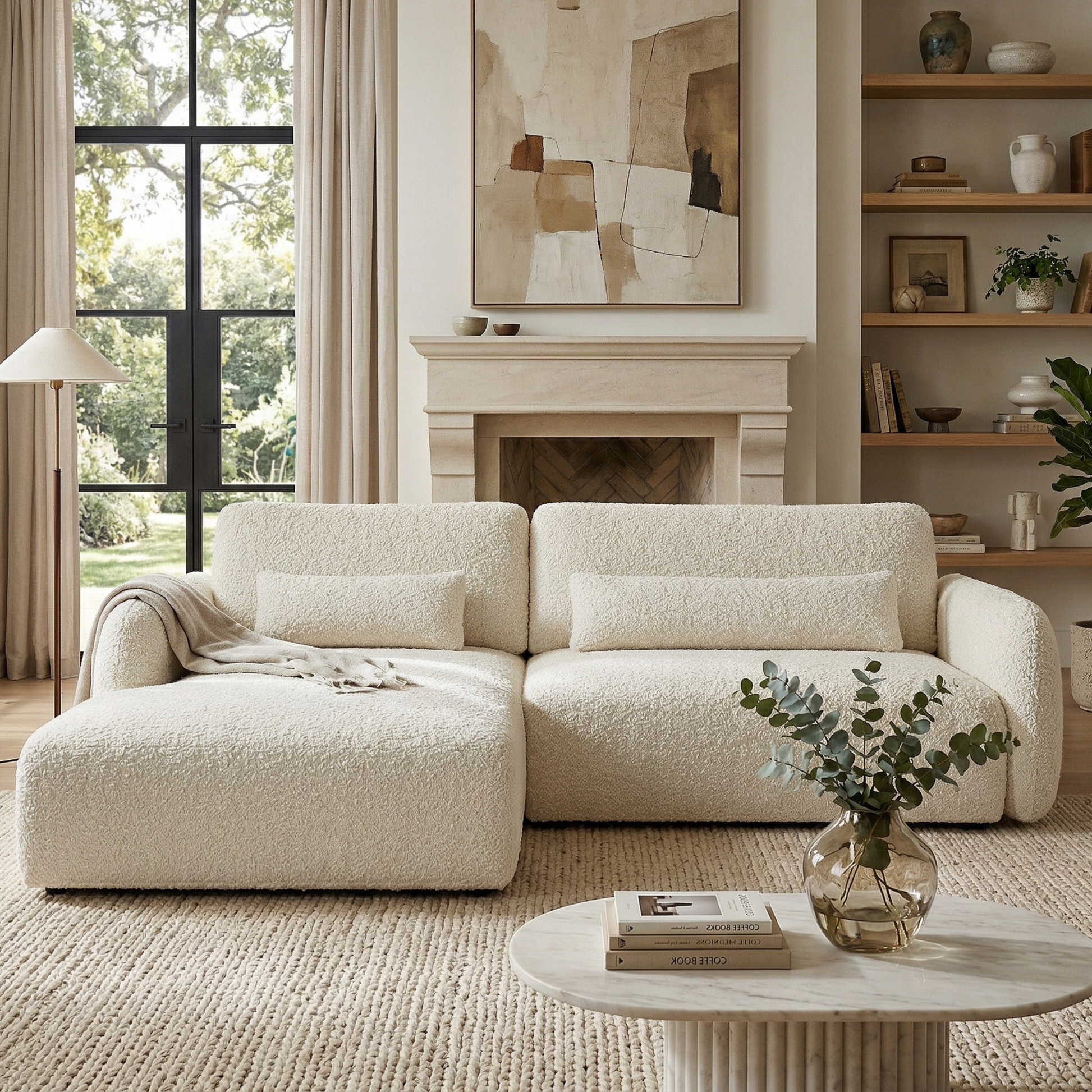 Kampas "Luna" Smėlinis