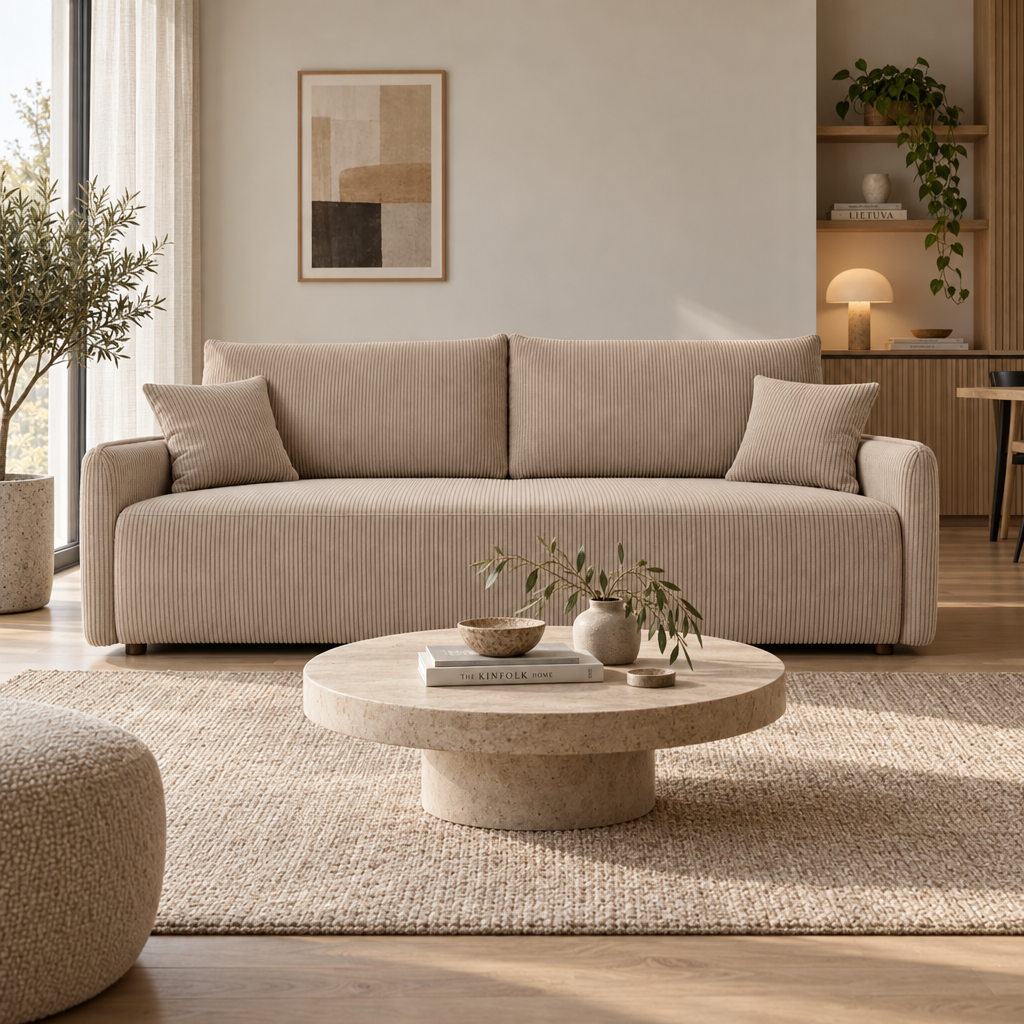 Sofa "Fluffy" Taupe