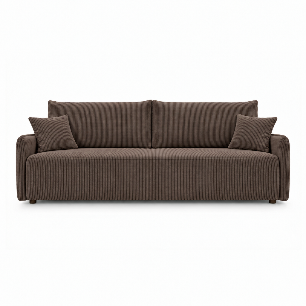 Sofa "Fluffy" Tamsiai Ruda