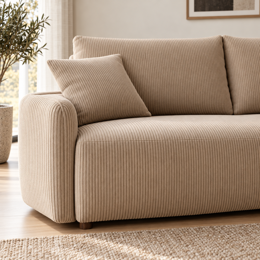 Sofa "Fluffy" Taupe
