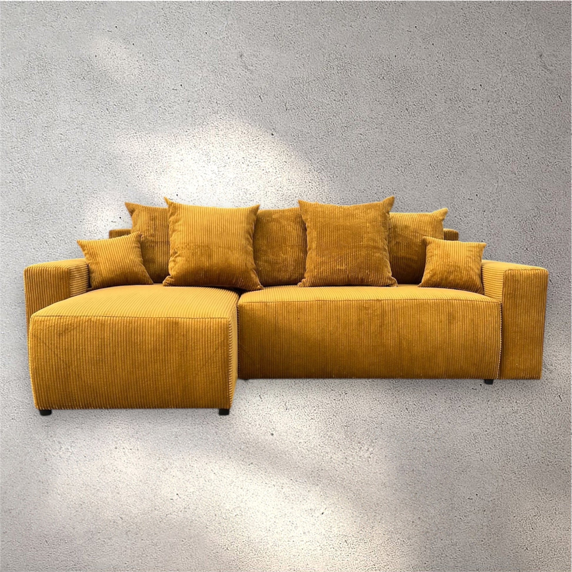 Kampas “Plush” Geltonas