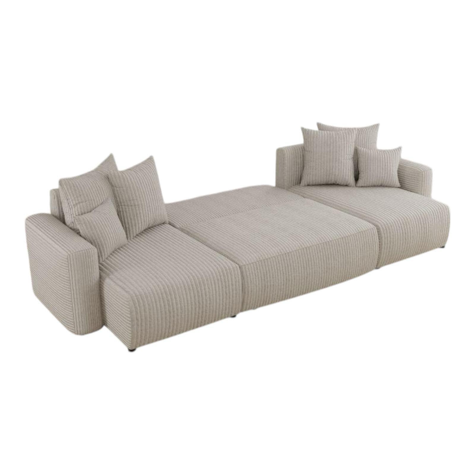 Plush "U"-Formos Beige