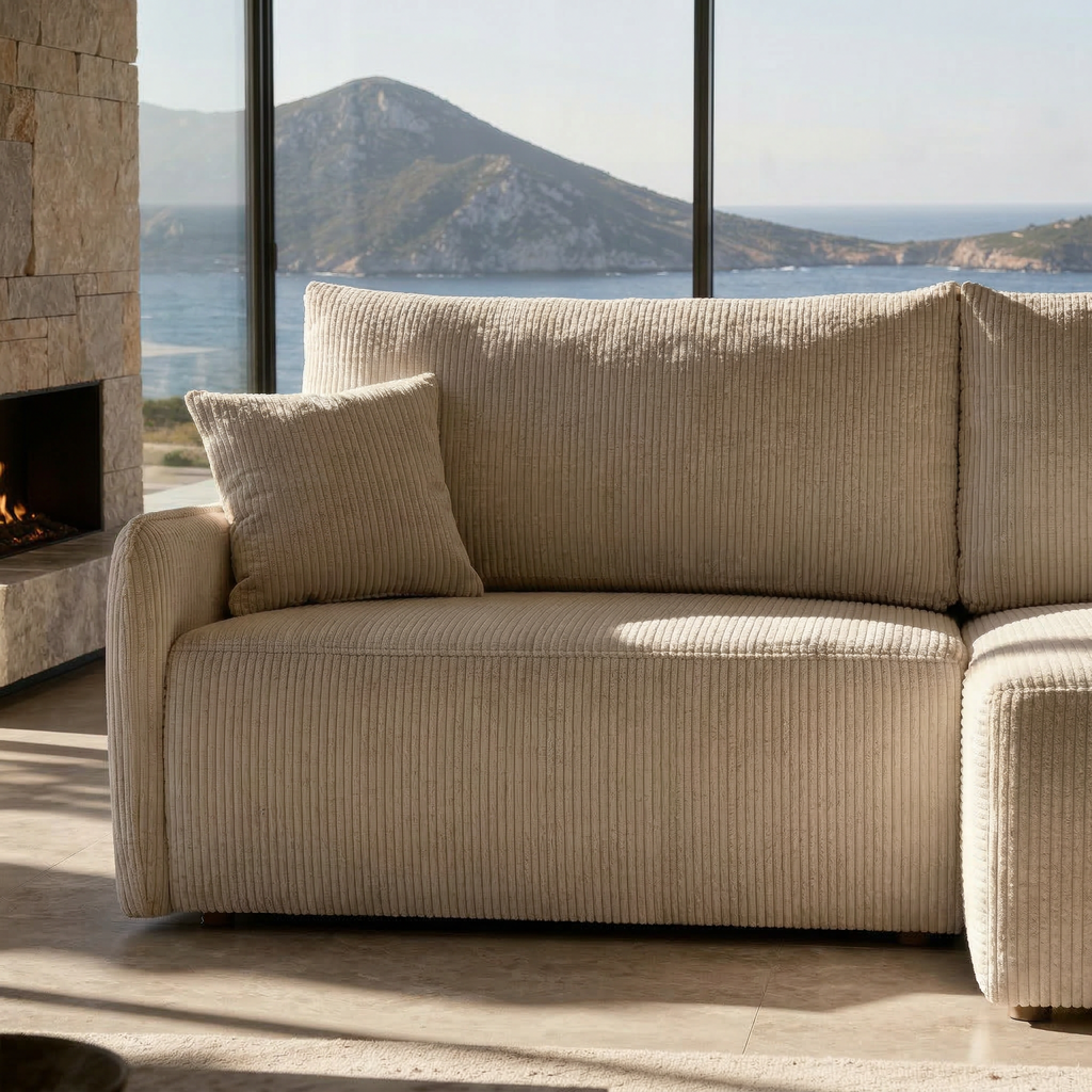 Kampas "Fluffy" Taupe