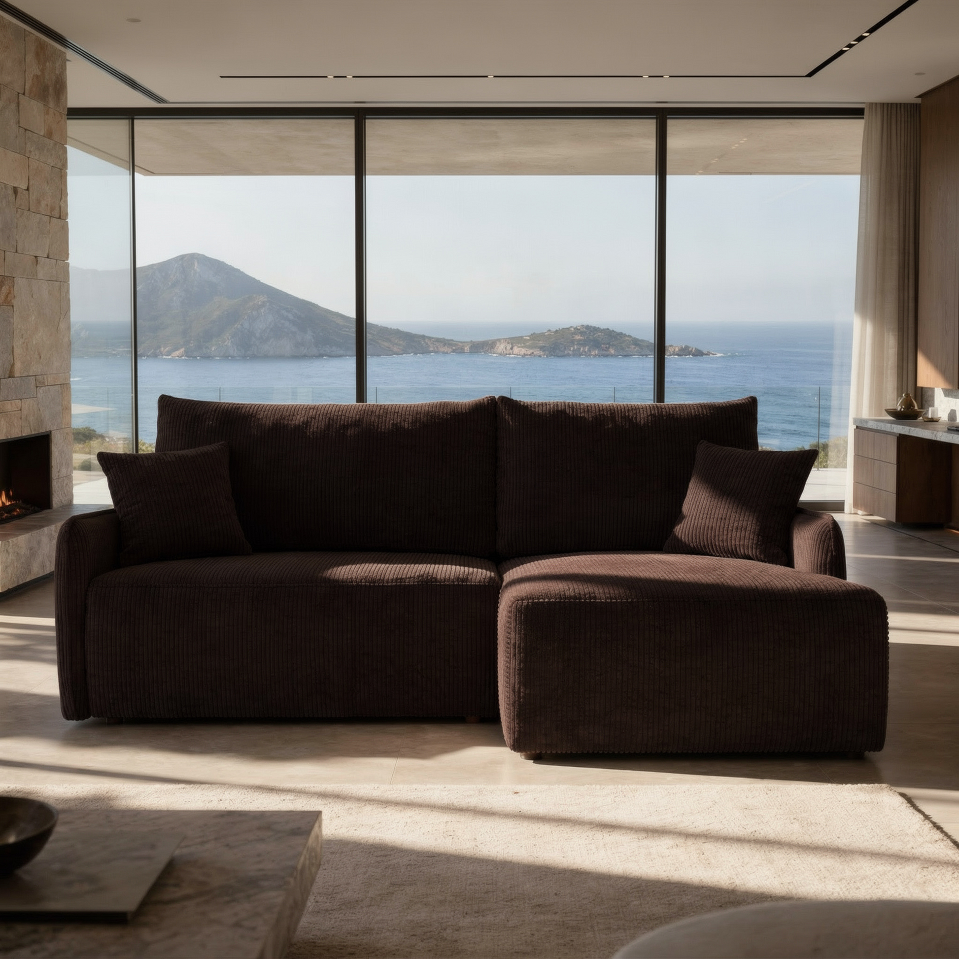 Kampas "Fluffy" Taupe