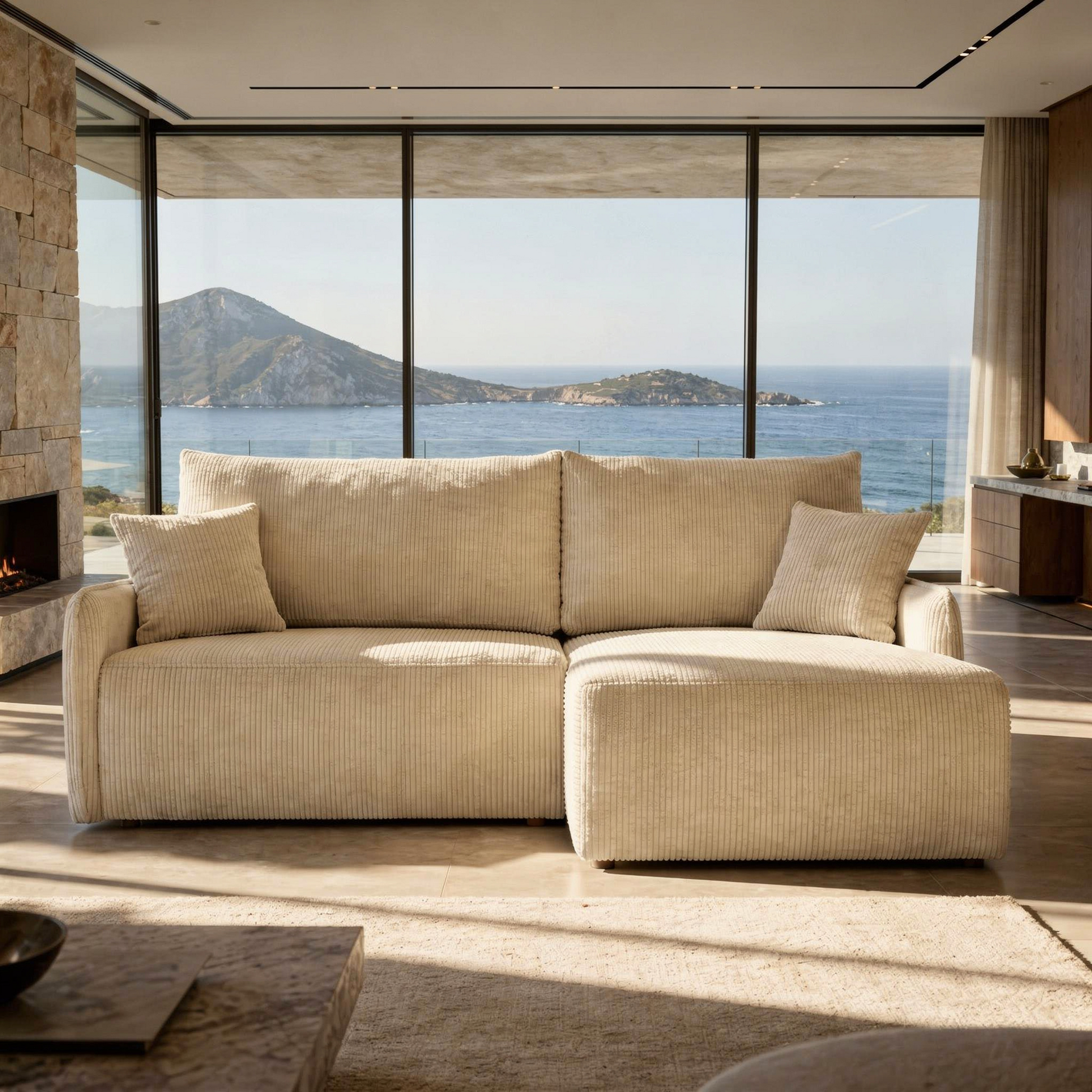 Kampas "Fluffy" Taupe