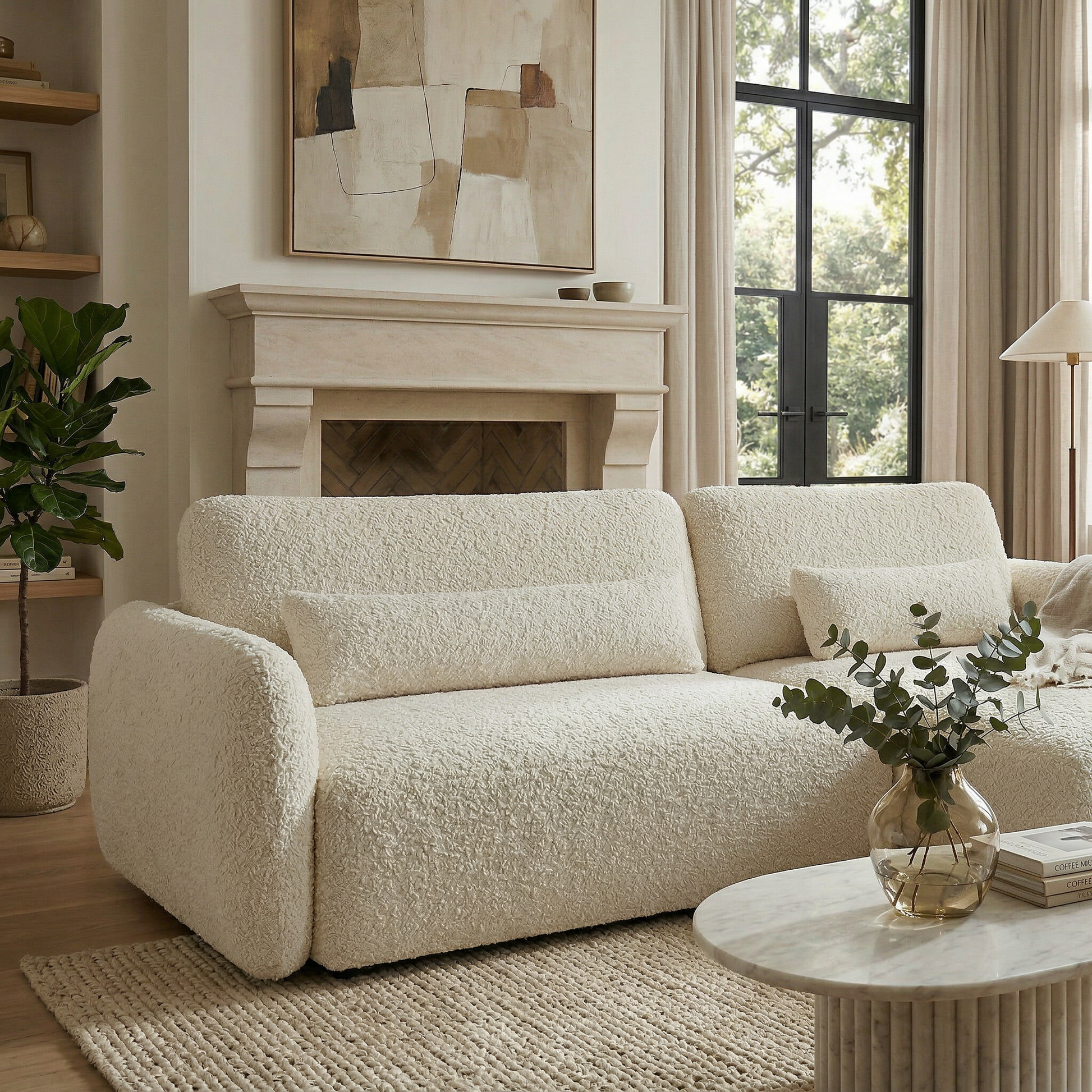 Kampas "Luna" Smėlinis