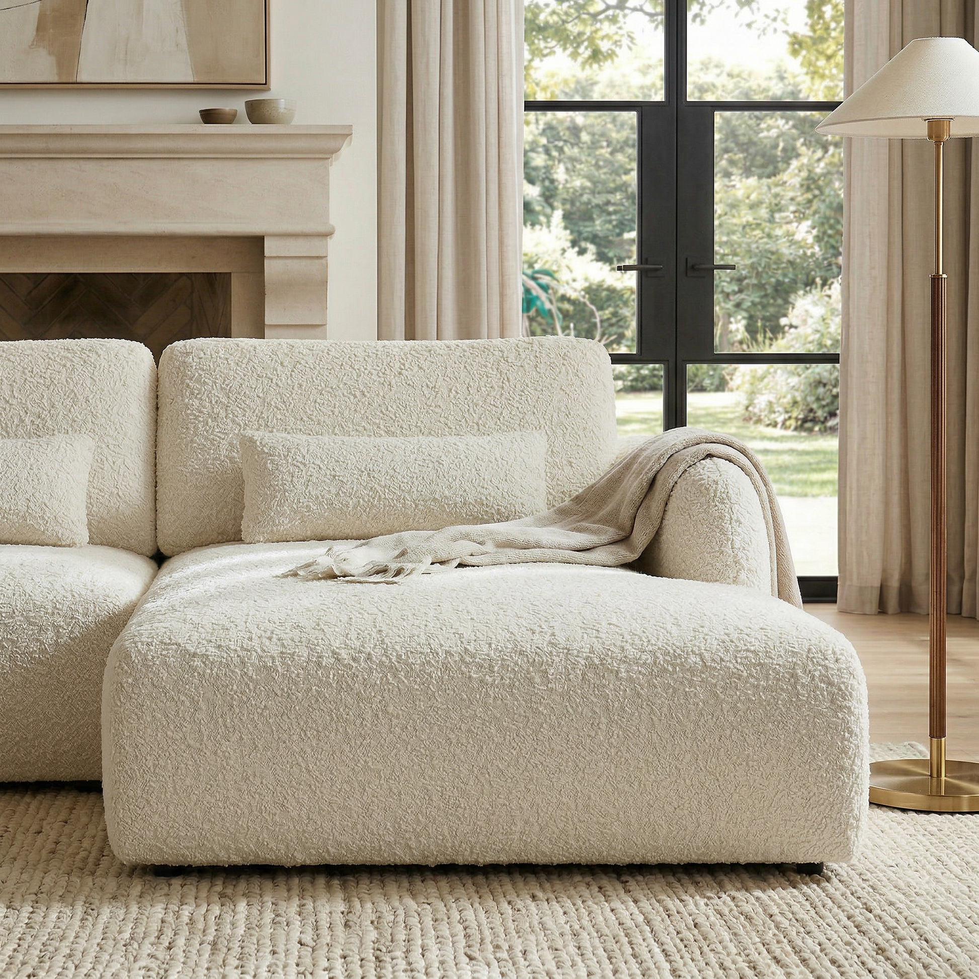 Kampas "Luna" Smėlinis