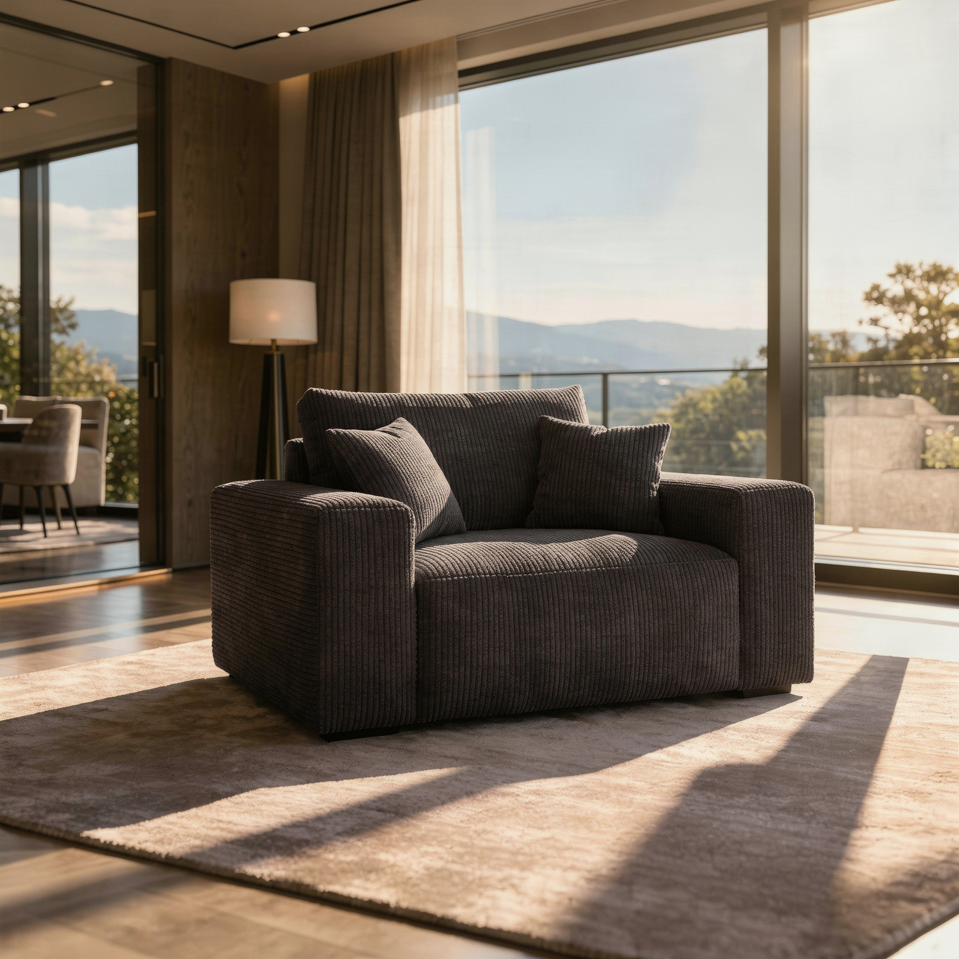 Fotelis "Plush" Cappuccino