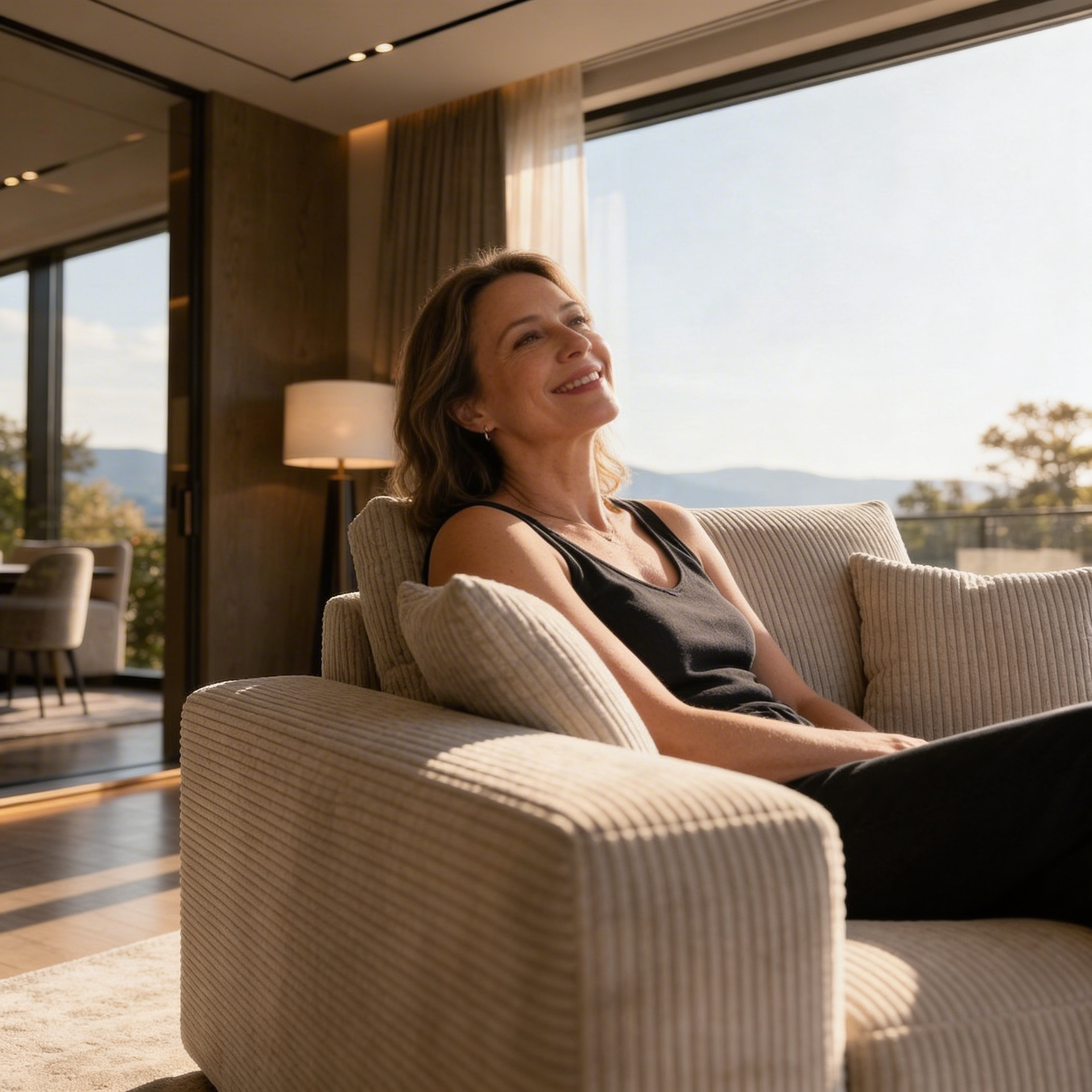 Fotelis "Plush" Cappuccino