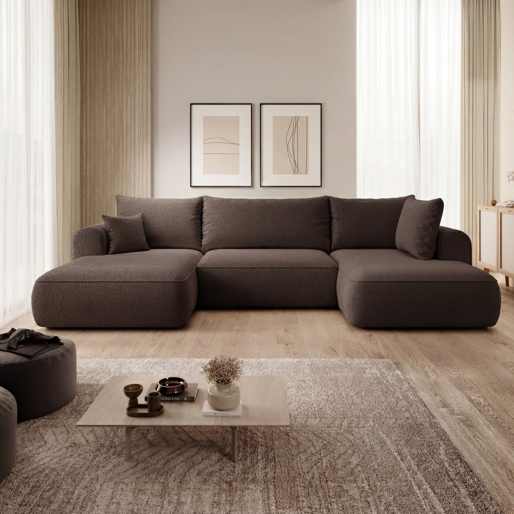 Bubble "U" Smėlinis