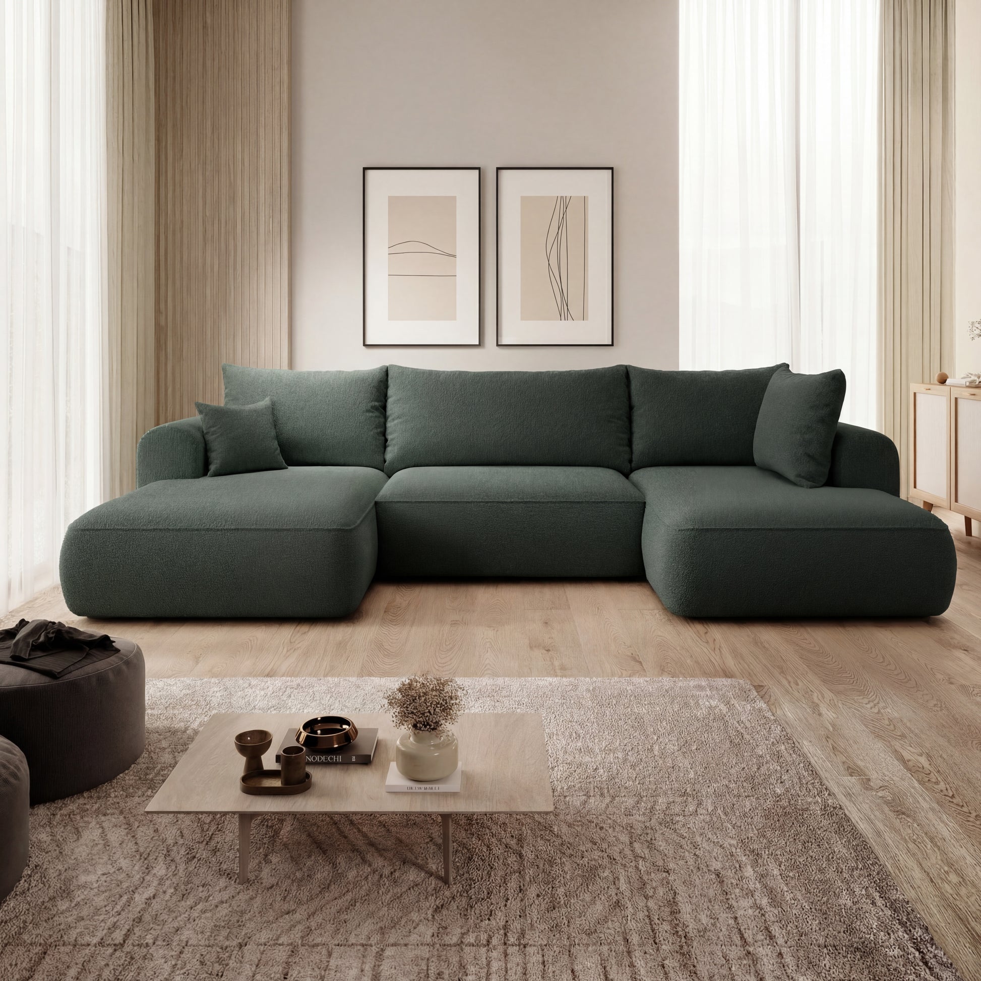 Bubble "U" Smėlinis