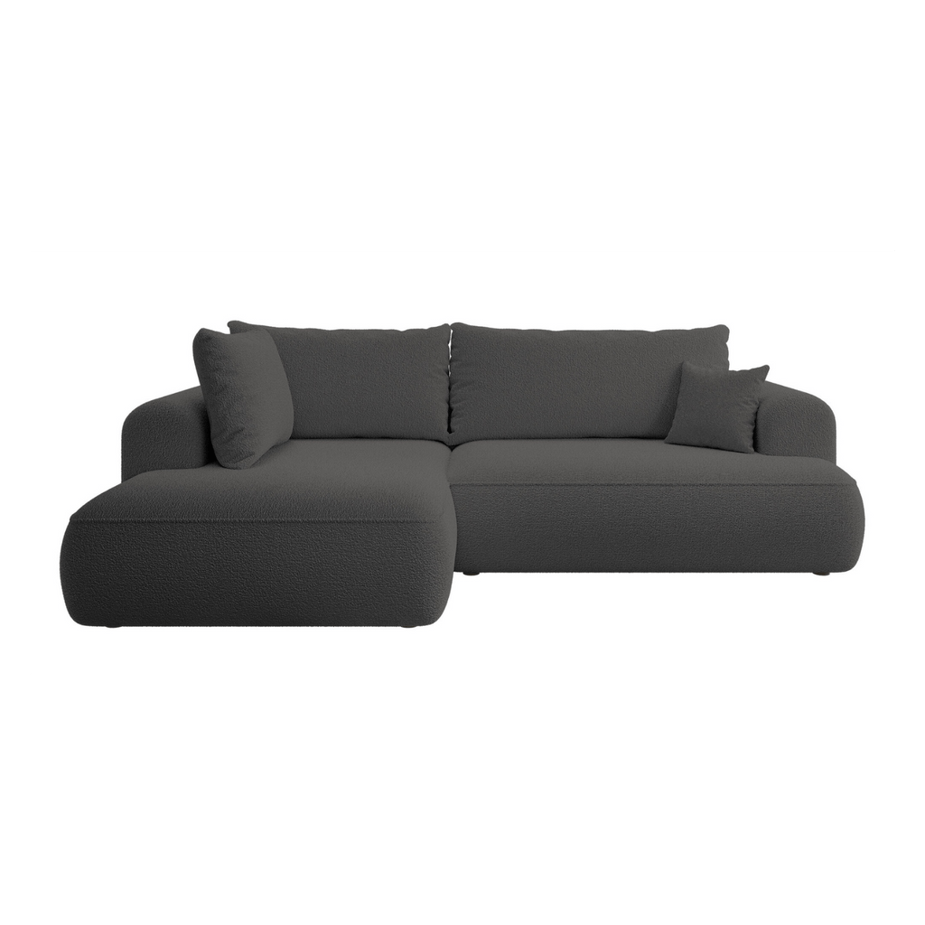 Kampas "Bubble" Tamsiai Pilkas - Plush