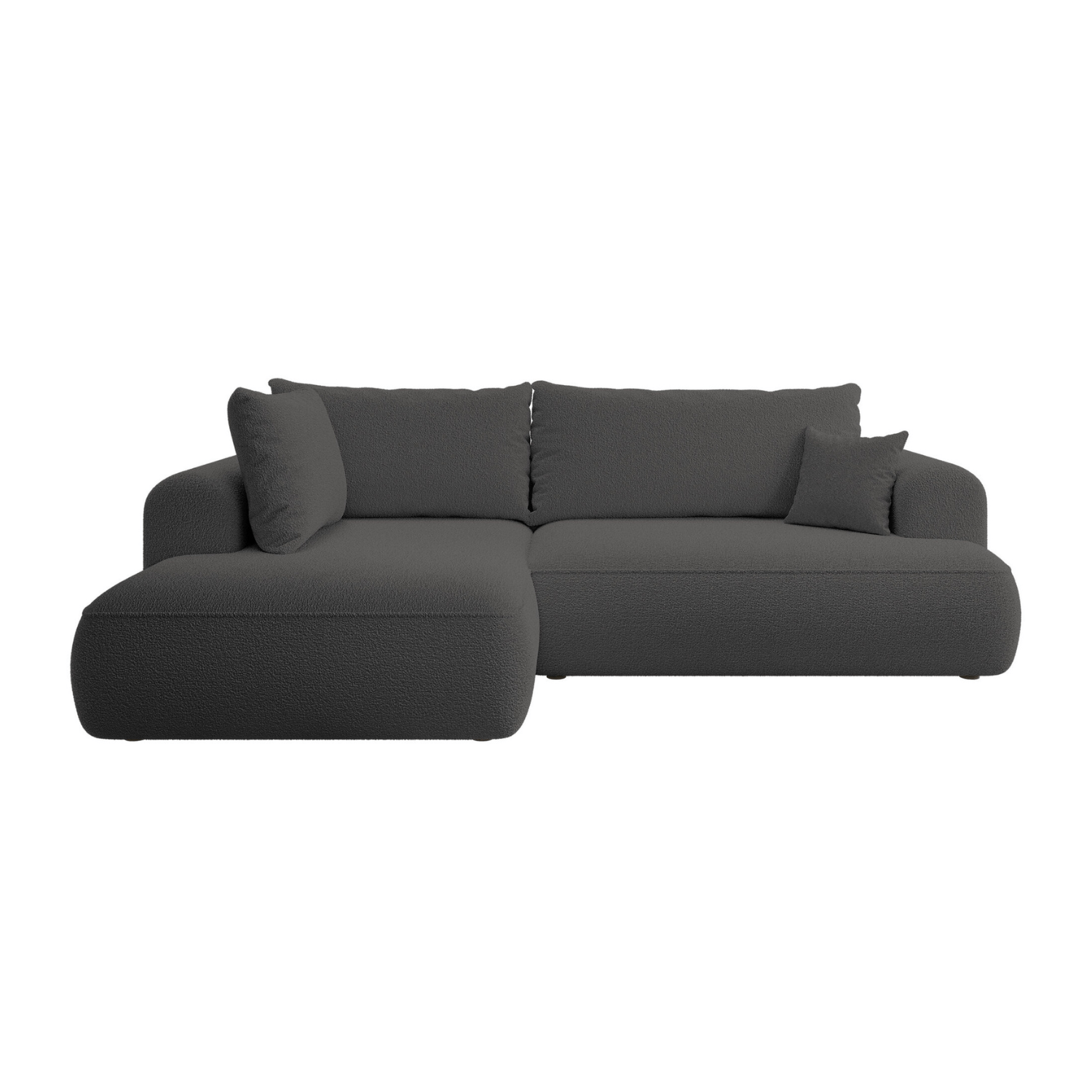 Kampas "Bubble" Tamsiai Pilkas - Plush