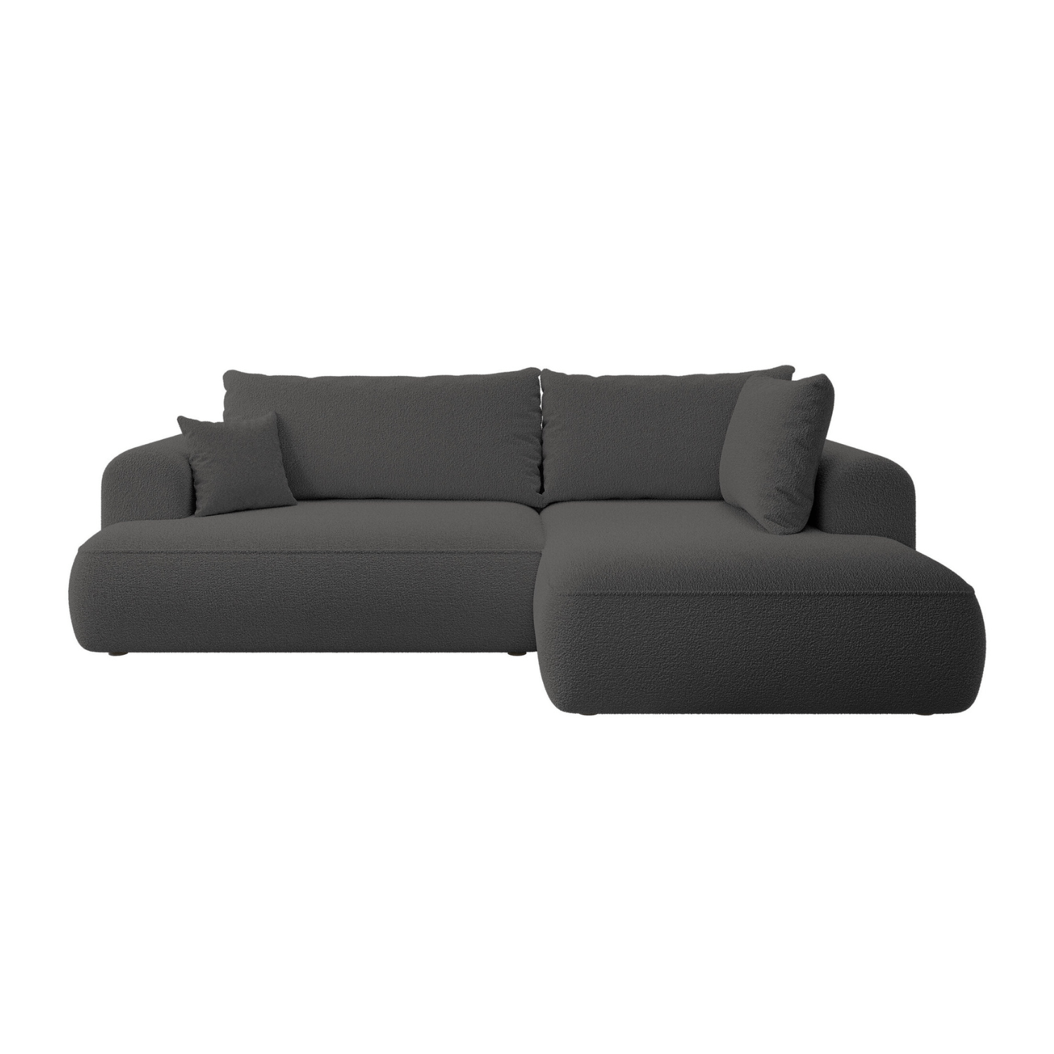 Kampas "Bubble" Tamsiai Pilkas - Plush