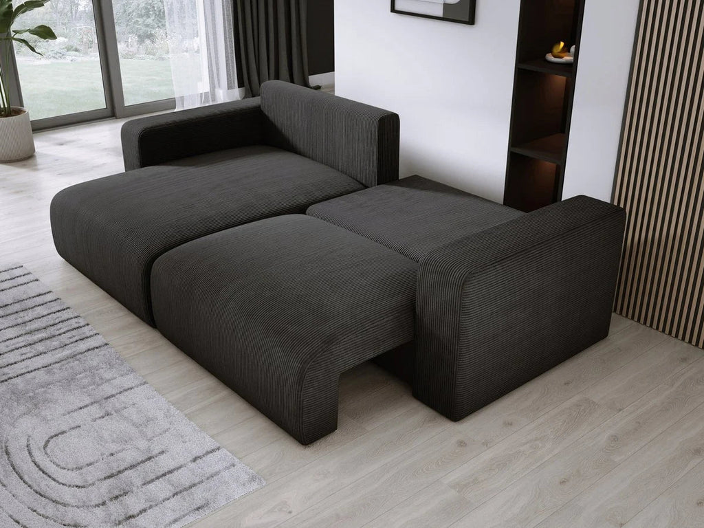 Kampas "Diego" Tamsiai Pilkas - Plush