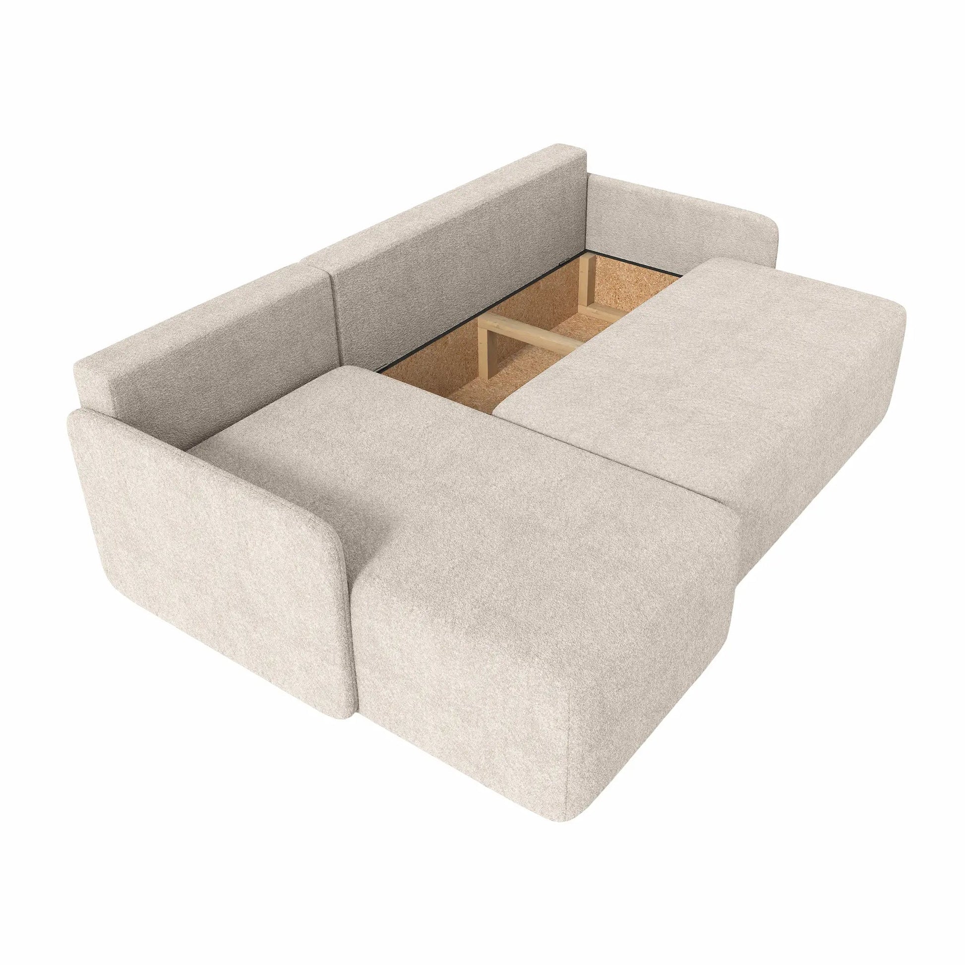 Kampas "Sofi" Smėlinis - Plush