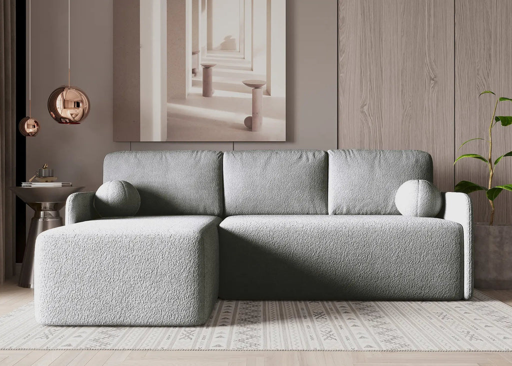 Kampas "Sofi" Šviesiai Pilkas - Plush