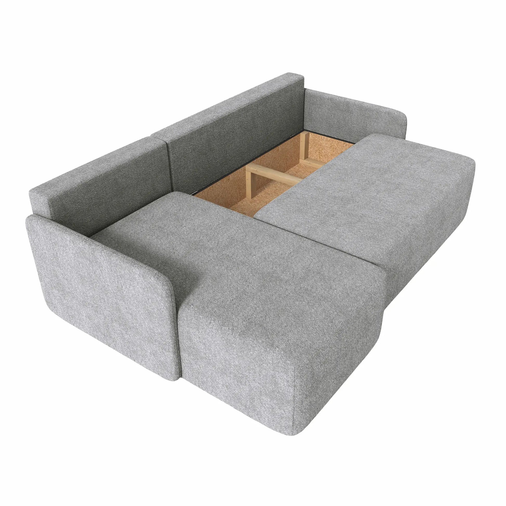 Kampas "Sofi" Šviesiai Pilkas - Plush