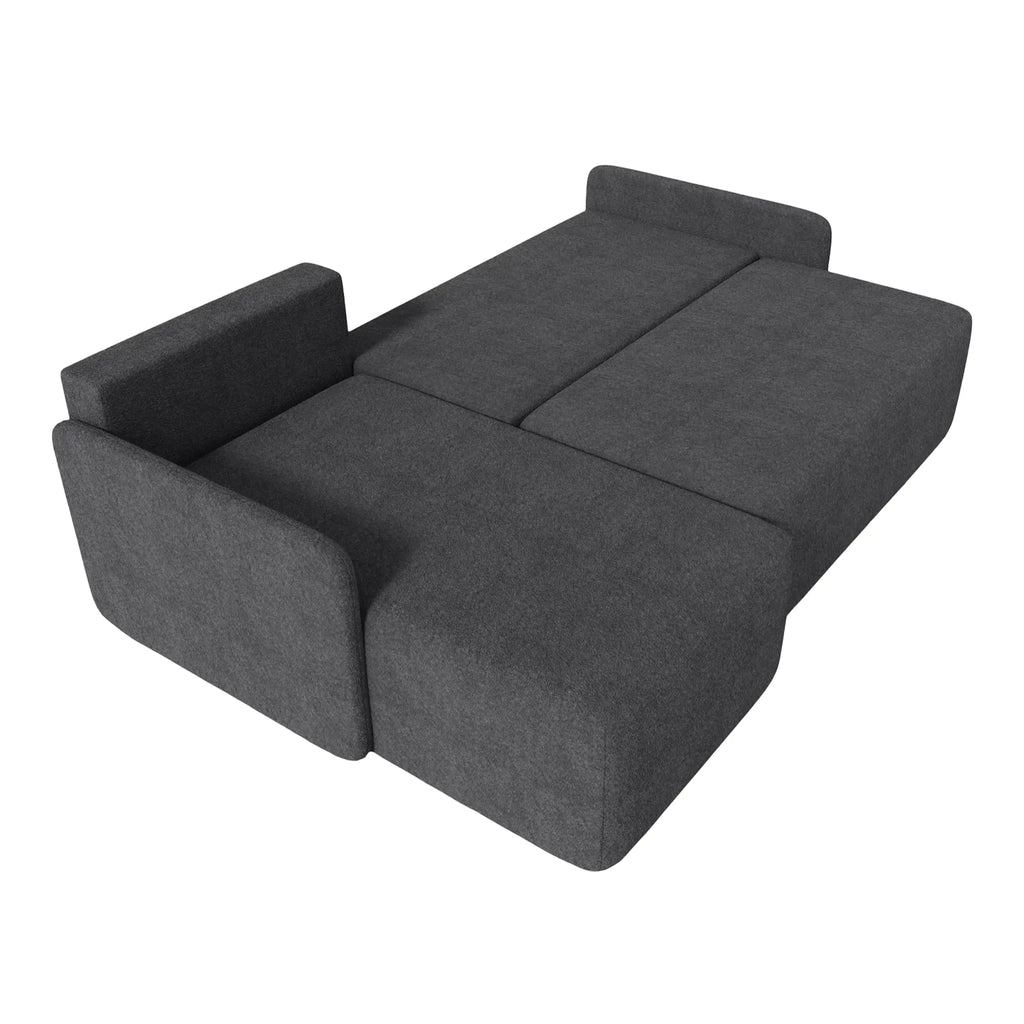 Kampas "Sofi" Tamsiai Pilkas - Plush