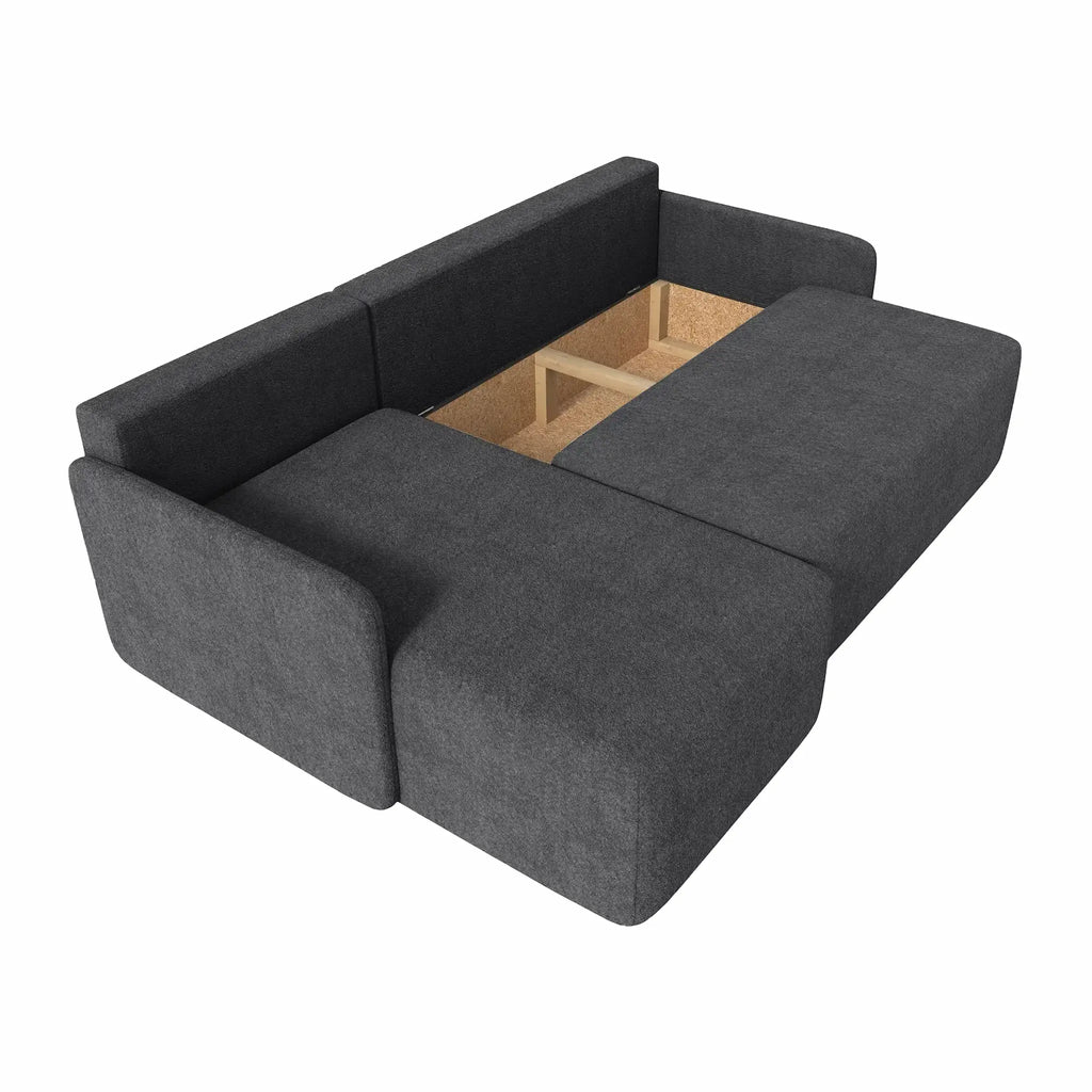 Kampas "Sofi" Tamsiai Pilkas