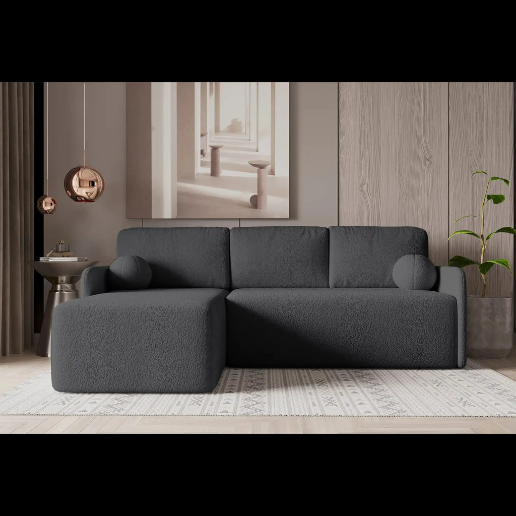 Kampas "Sofi" Tamsiai Pilkas