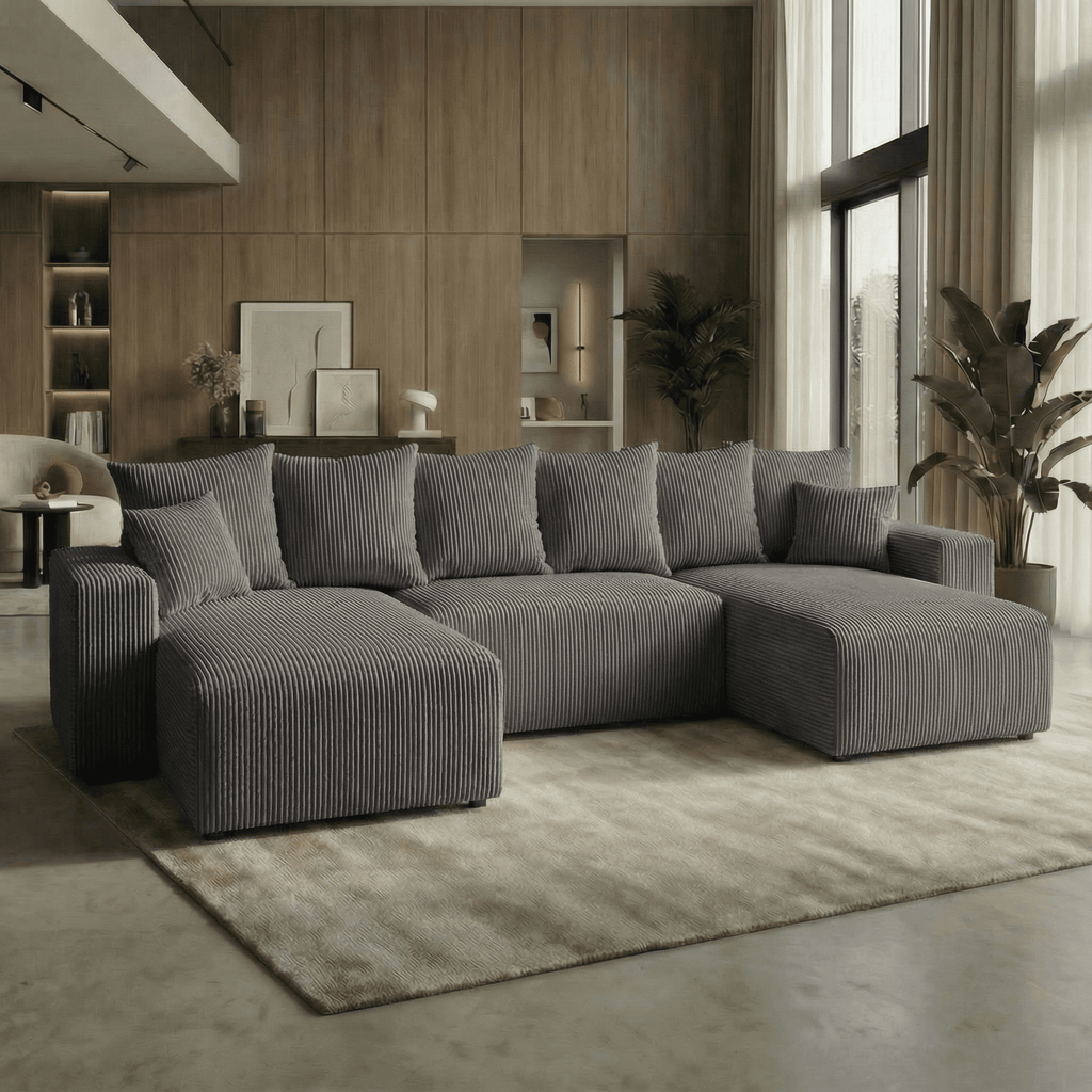 Plush "U" - Formos Pilka - Plush