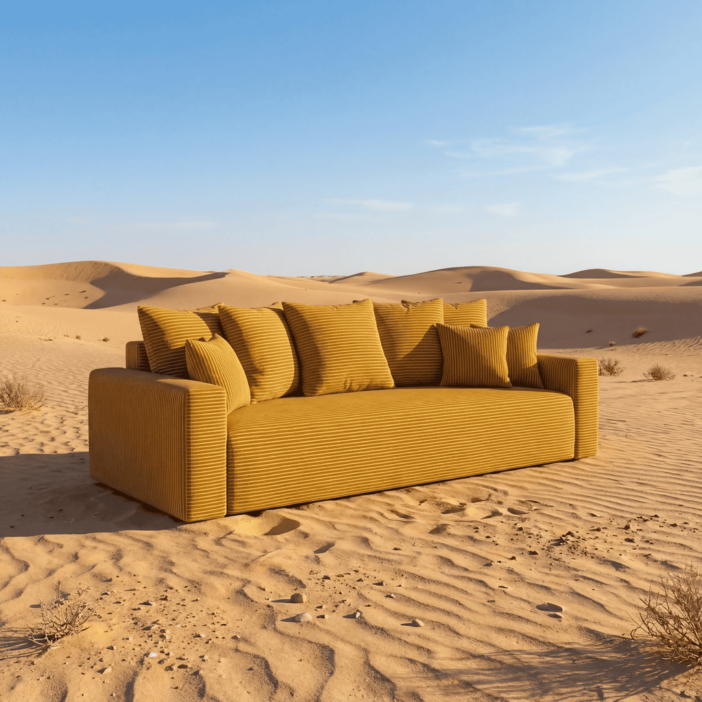 Sofa "Plush" Auksinė - Plush