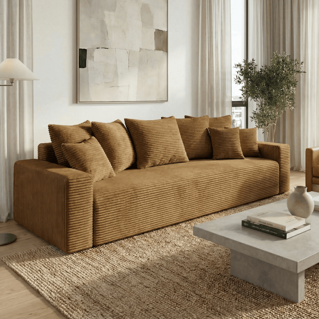 Sofa "Plush" Auksinė - Plush