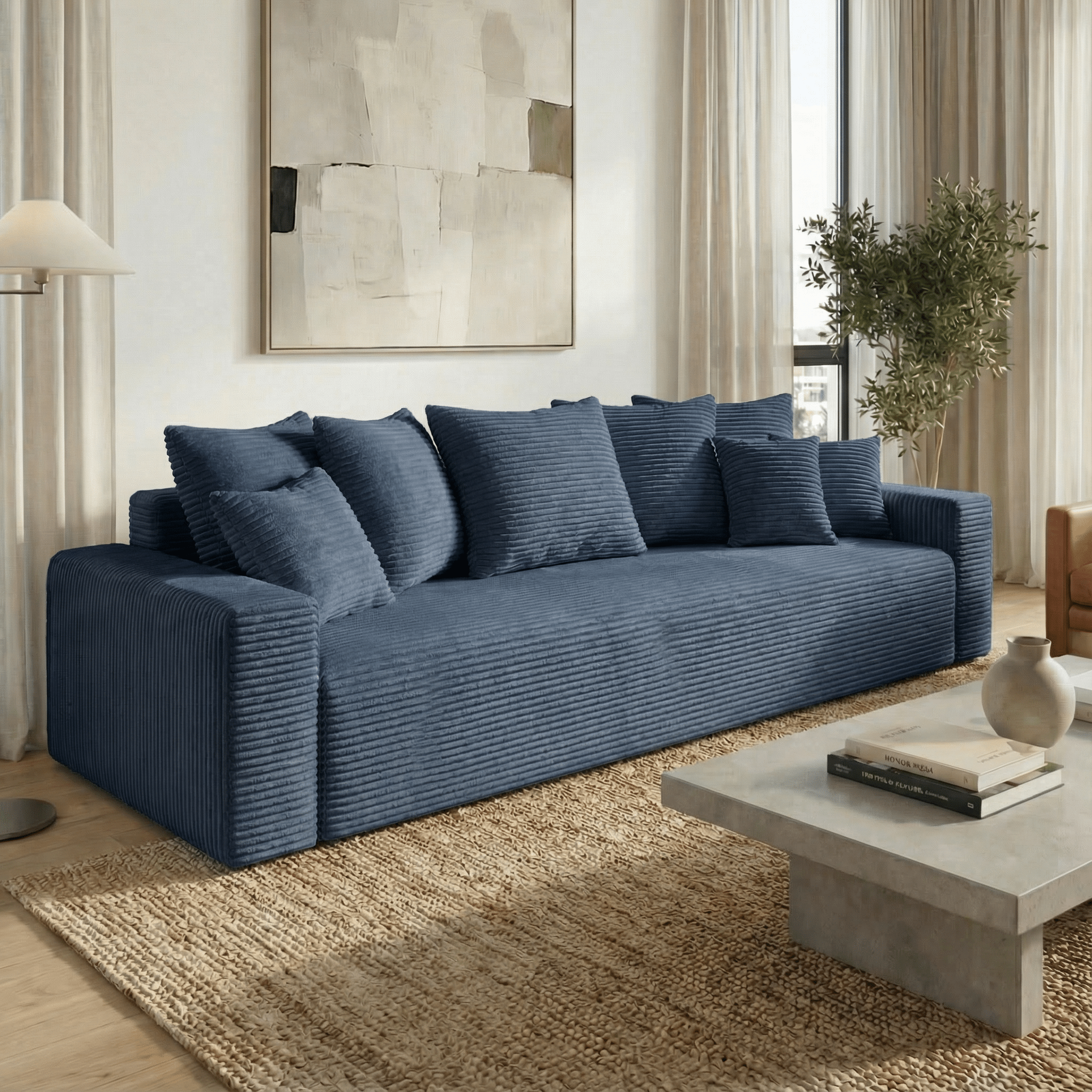 Sofa "Plush" Cappuccino - Plush