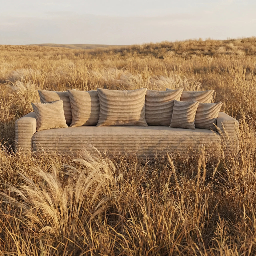 Sofa "Plush" Cappuccino - Plush