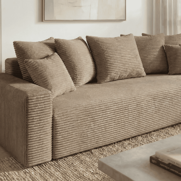 Sofa "Plush" Cappuccino - Plush