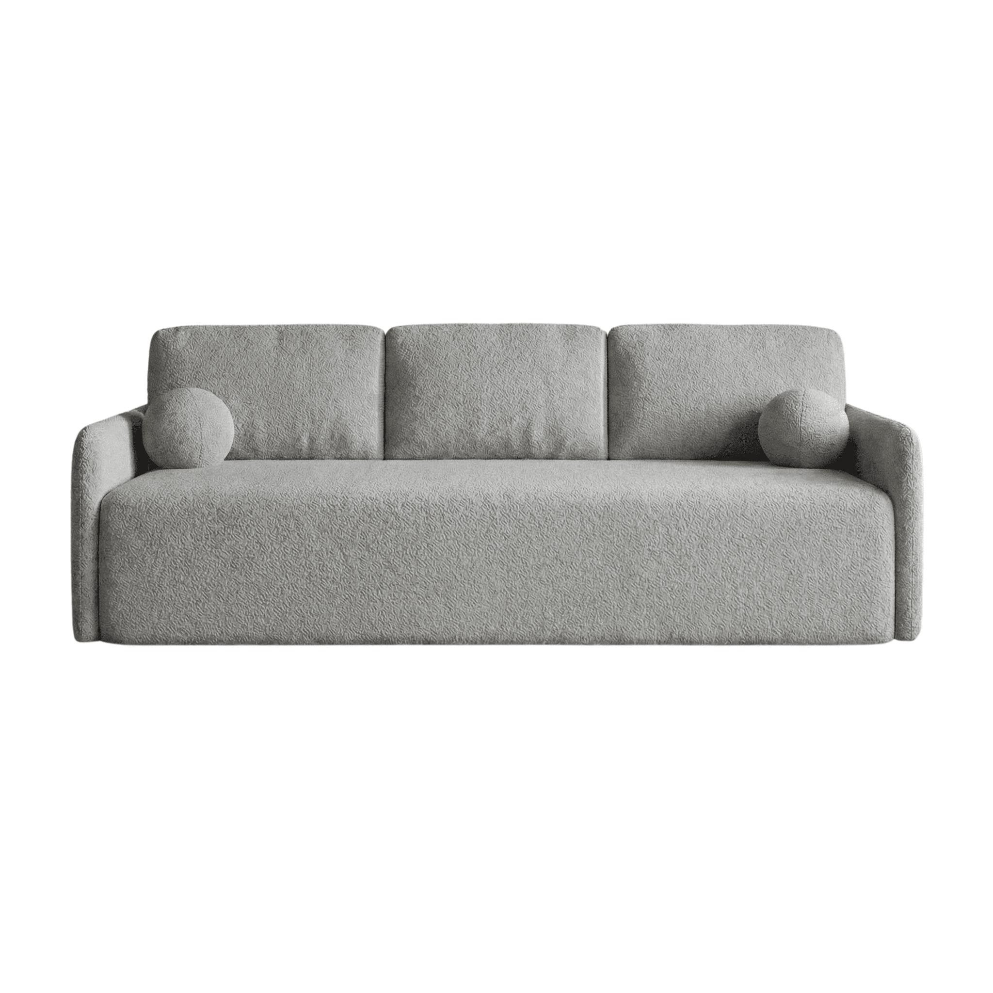 Sofa "Sofi" Pilka - Plush