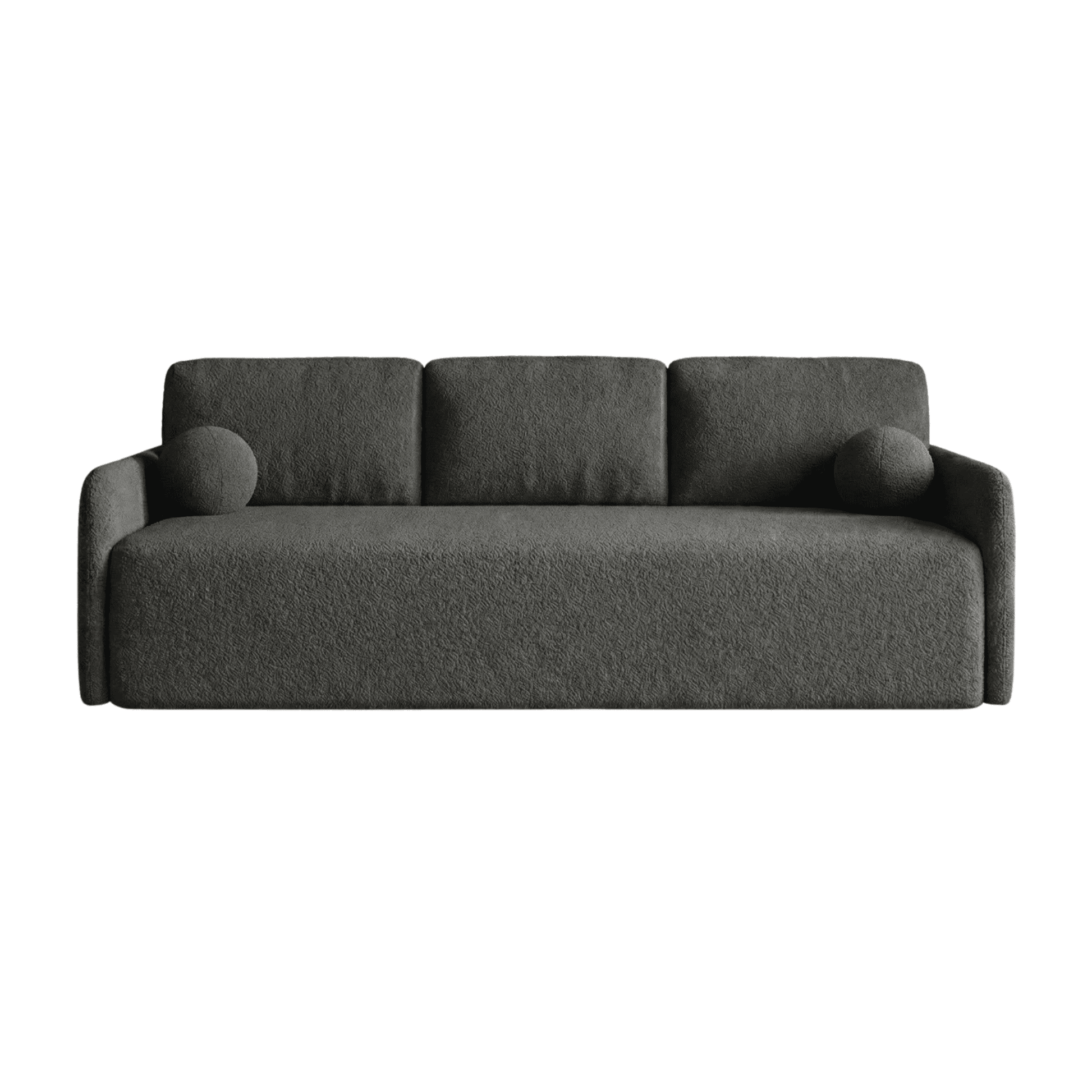 Sofa "Sofi" Tamsiai Pilka - Plush