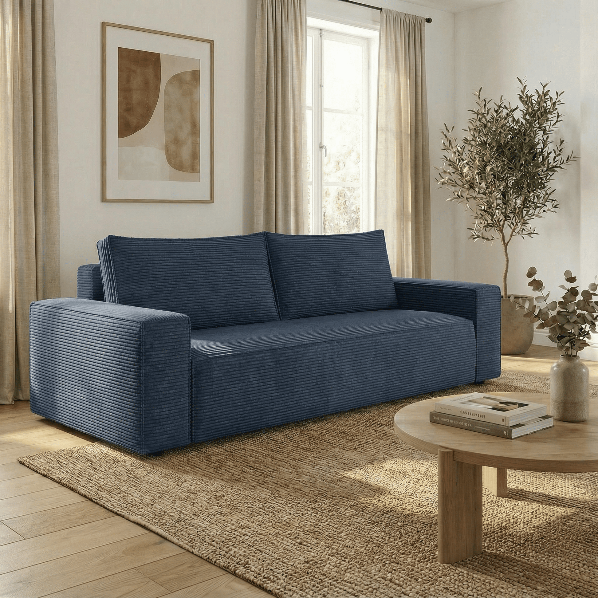 Sofa "Venice" Pilka - Plush
