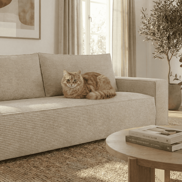 Sofa "Venice" Pilka - Plush