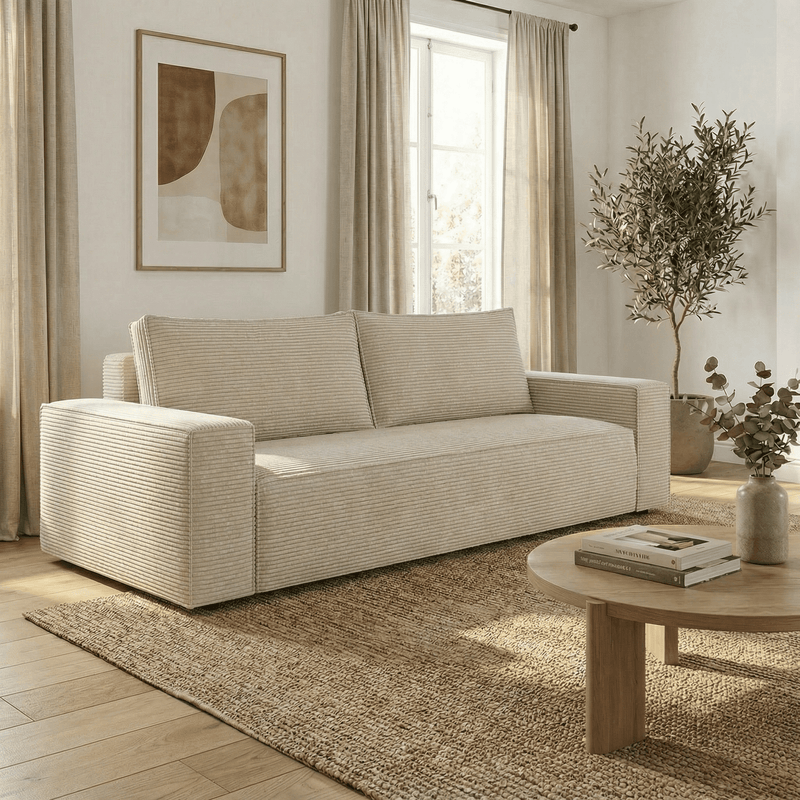 Sofa "Venice" Pilka - Plush