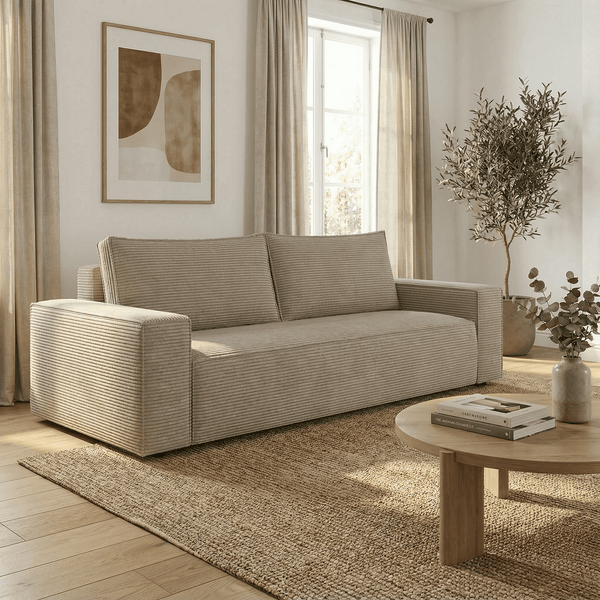 Sofa "Venice" Pilka - Plush